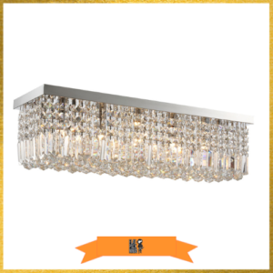 Modern Crystal Square Chandelier