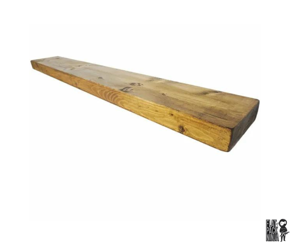 Non Traditional Shelving Options - Reclaimed wood