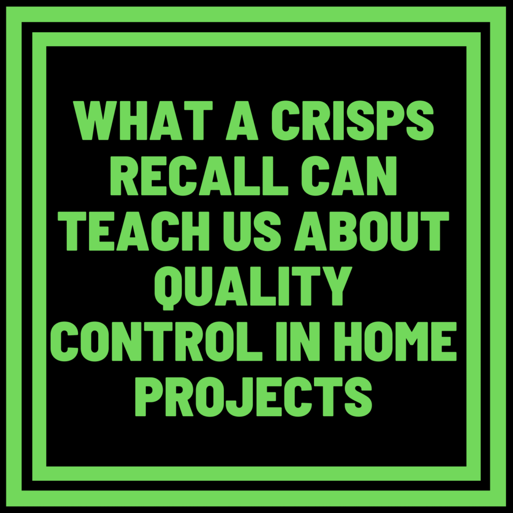 quality control in home improvement projects