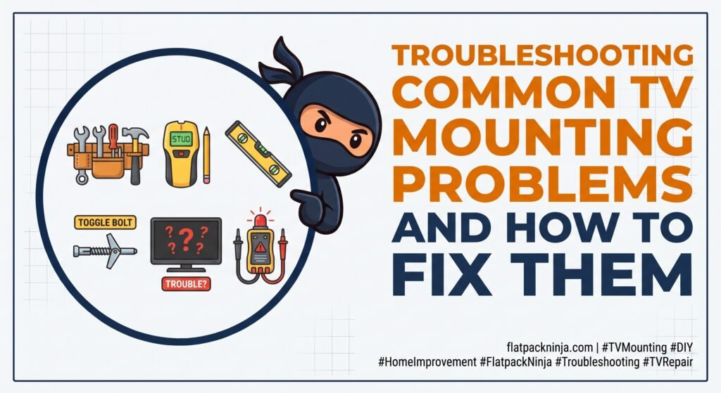 Troubleshooting Common TV Mounting Problems and How to Fix Them